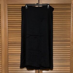 Time and True Black Lightweight Skirt XXL 20